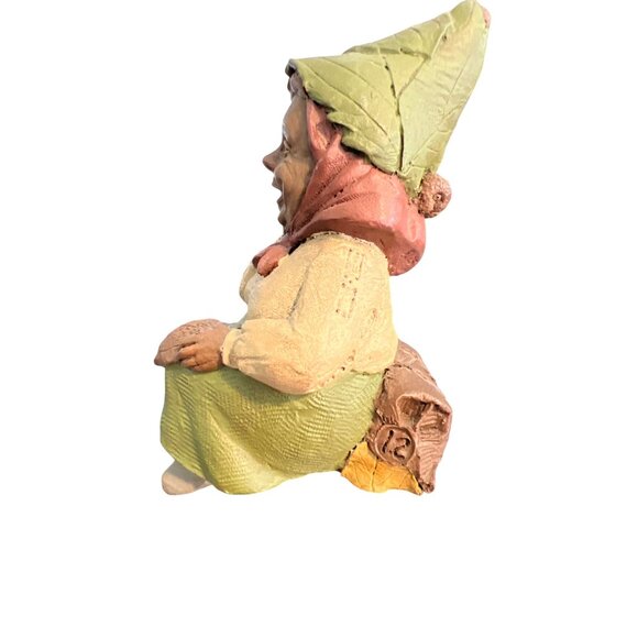 Vintage Tom Clark Sassy Gnome Shelf Sitter Figure 1990 Numbered 12 Estate 4" - Picture 4 of 5